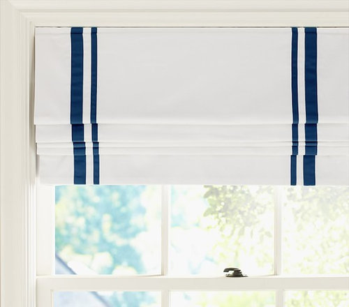 Grosgrain Ribbon Roman Shade Pricing The Pottery Barn One Shown Is 64 Lnchey Window Only 58 So That Might Not Work Or It Ok To Put A Slightly Longer Roman Shade