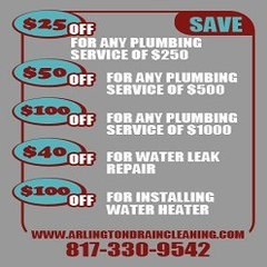 Arlington TX Drain Cleaning