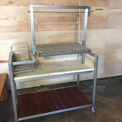 Freestanding Argentine Barbecue Grills - Outdoor Grills