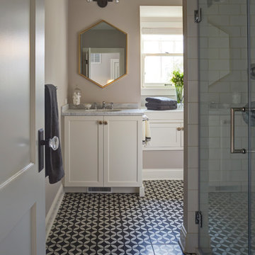 Modern Family Bath - Glen Ellyn