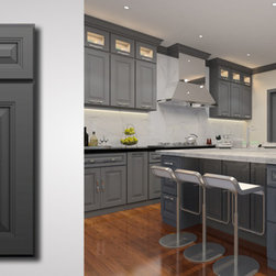 Belmont Gibraltar Gray - Kitchen Cabinetry