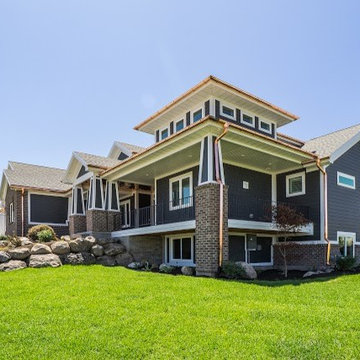 exterior on parade house