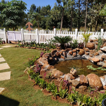 Villa Landscaping and Garden Design
