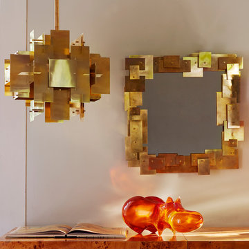 Puzzle Chandelier & Mirror