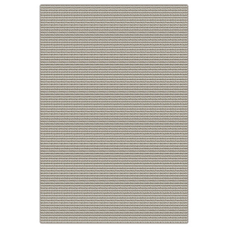 BONAIRE Area Rug Indoor/Outdoor Carpet, Frost, 8'x13'