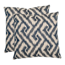 Teddy Geometric Pillow (Set of 2) - Decorative Pillows