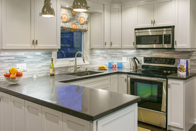 Transitional kitchen photo in Toronto