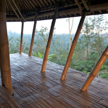 Open air living in the mountains of Bali