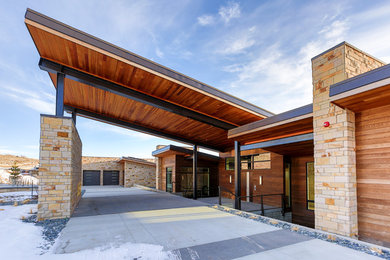 Photo of a contemporary exterior in Salt Lake City.