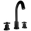 Avanity Messina 8 in. Widespread 2-Handle Bath Faucet in Matte Black finish