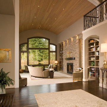 Elegance on Beaver Lake - Entry and Living Room