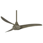 Minka Aire - Minka Aire F843-DRF Wave - 52" Ceiling Fan in Driftwood - This Ceiling Fan from the Wave collection by Minka-Aire will enhance your home with a perfect mix of form and function.