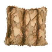 Brandy Fox Faux Fur Pillow