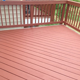 Neglected Deck Receives a Fresh Coat
