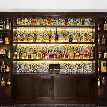 Custom bar & Wine rack