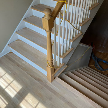 Restoring Natural Beauty of The Stairs - Stairs Refinishing