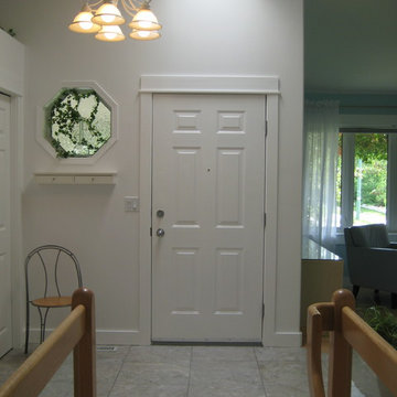 front door and dance floor