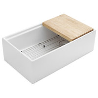 SinkSense Hanzo Hevea Wood 1.5" Cutting Board