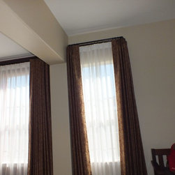 Before and After Draperies - Curtains