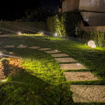 Illuminazione in giardino