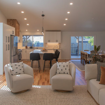 Beaverton Vaulted Ceilings & Open-Concept Kitchen Remodel