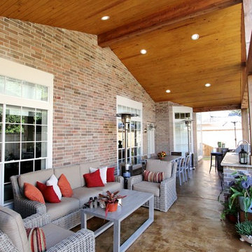 Covered Summer Kitchen