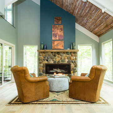 Cozy Columbus Home with Earthy Tones and Textures
