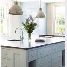 Blue / Brown  Kitchen