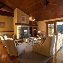 Family room / mantle and fireplace SB