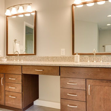 Contemporary Bathroom Remodel Fairfax, VA
