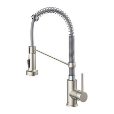 Bolden Commercial Style 2-Function Pull-Down 1-Handle 1-Hole Kitchen Faucet SSCH
