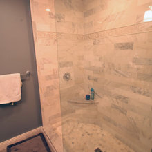 Master bath Lake house shower pan
