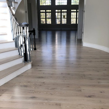 EAST HAMPTON: 8" CHARACTER WHITE OAK WITH 2 COATS BONA WHITE + BONA TRAFFIC HD