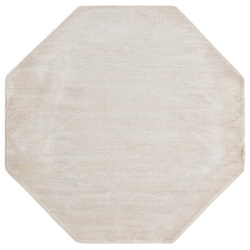 Unique Loom Kate Finsbury Rug, Ivory, 7'10"x7'10" Octagon