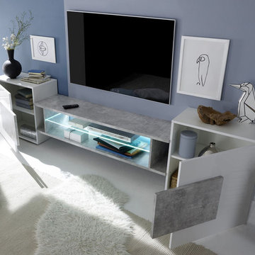 LC Mobili Incastro TV Stand Low Beton - $749.00