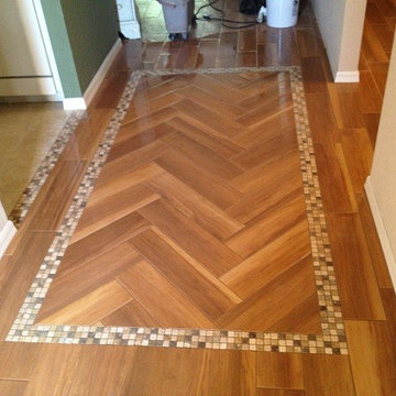 Tile installation