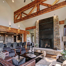 Fireplace Upstairs Great room