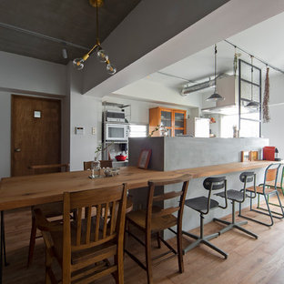 無機質ながらも温かいシンプルヴィンテージ空間