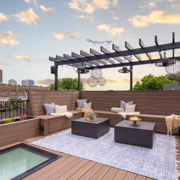 Touch The Sky: Roof Deck, Interior Stair