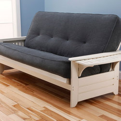 Phoenix Antique White Futon | Marmont Thunder Futon Mattress - Products