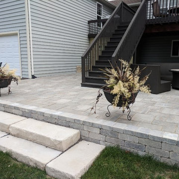 Walkout Patio and Landscape
