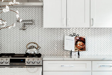Transitional kitchen photo in DC Metro