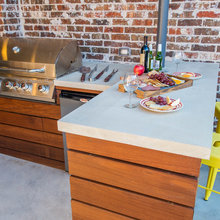 Small Outdoor Kitchen