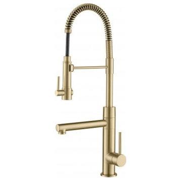 Kraus KPF-1603 Artec Pro 2-Function Commercial Style Pre-Rinse - Brushed Gold