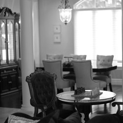 Dining Room Soft n Subtle Vienna Shades - Roller Shades