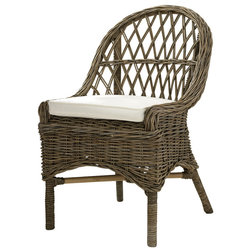 Tropical Outdoor Dining Chairs by Padma's Plantation