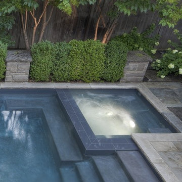 Elegance of Simplicity in a Small Backyard