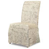 Hooker Furniture Clarice Skirted Chair, Set of 2, Document Fossil