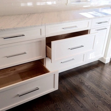 Stunning White Shaker Kitchen - Tenafly, NJ
