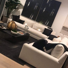 Living Room With Talk Ceilings